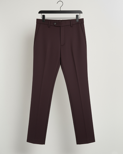 Men's Formal Pant - Maroon